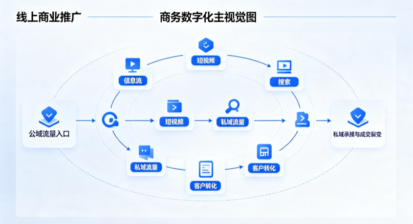 喀喇沁左翼蒙古族自治县线上商业推广怎么做？全域流量闭环搭建与低成本转化实战指南